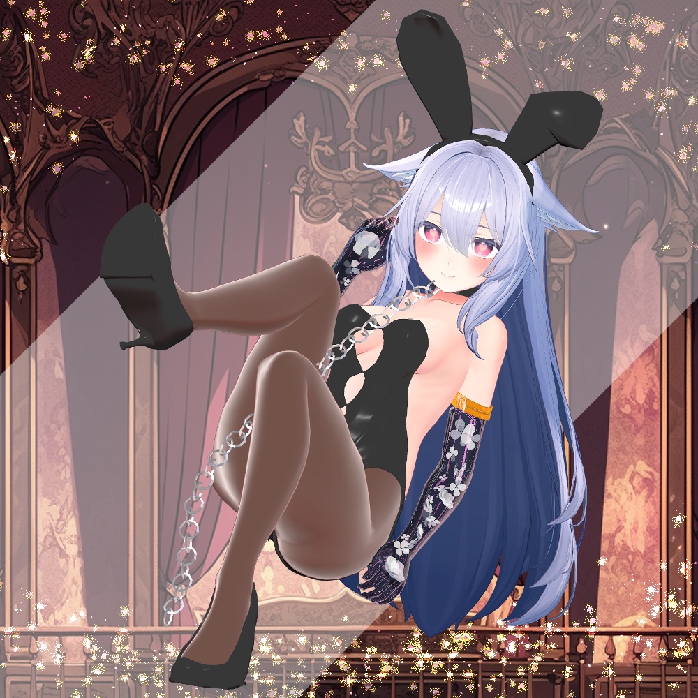 14アバター対応【ギミック付き】義手&鎖バニー