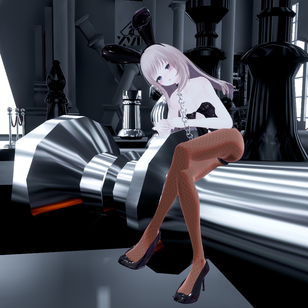 14アバター対応【ギミック付き】義手&鎖バニー