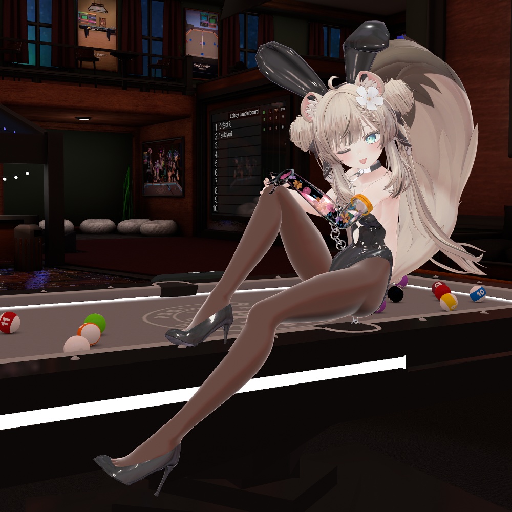 14アバター対応【ギミック付き】義手&鎖バニー