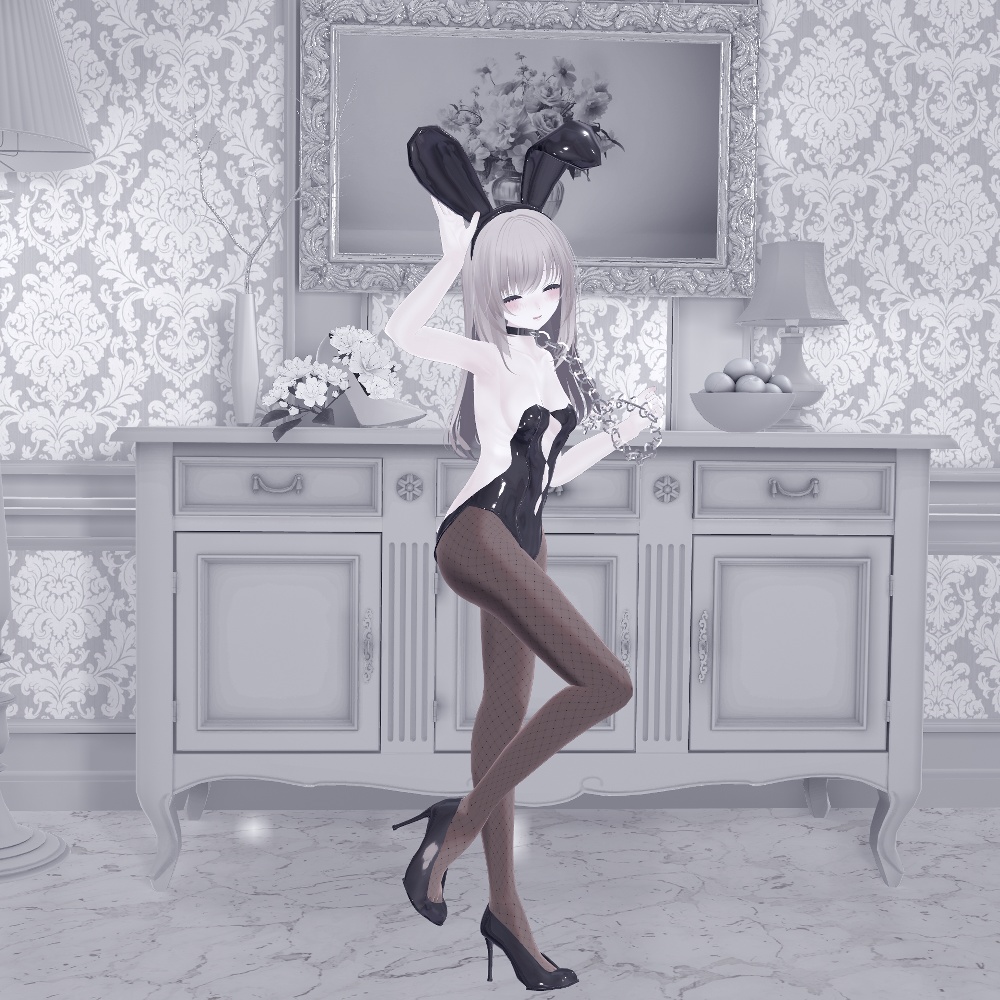 14アバター対応【ギミック付き】義手&鎖バニー