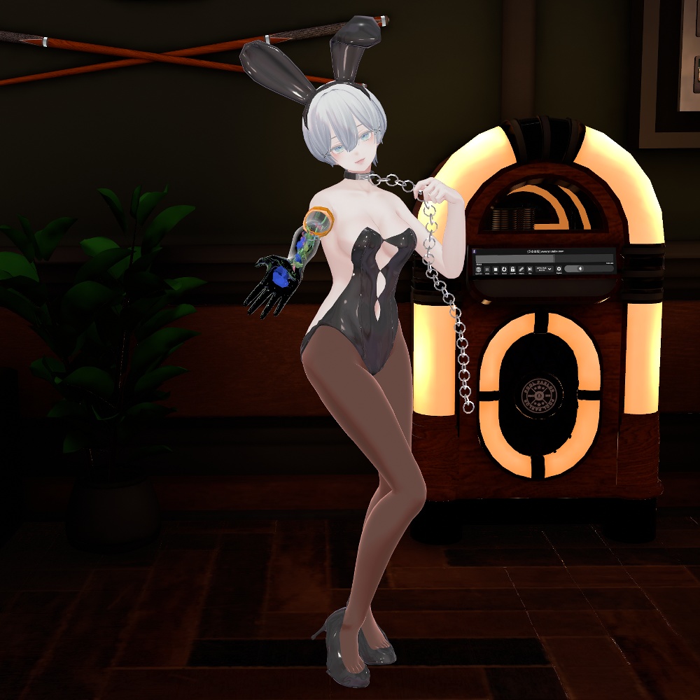 14アバター対応【ギミック付き】義手&鎖バニー