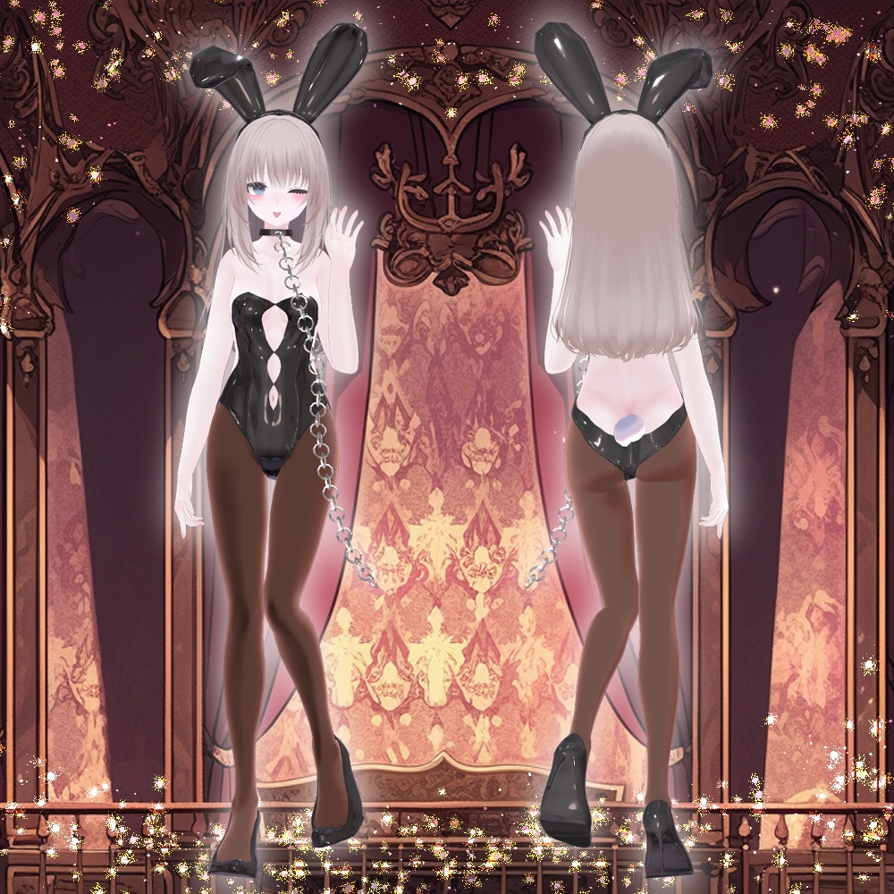 14アバター対応【ギミック付き】義手&鎖バニー