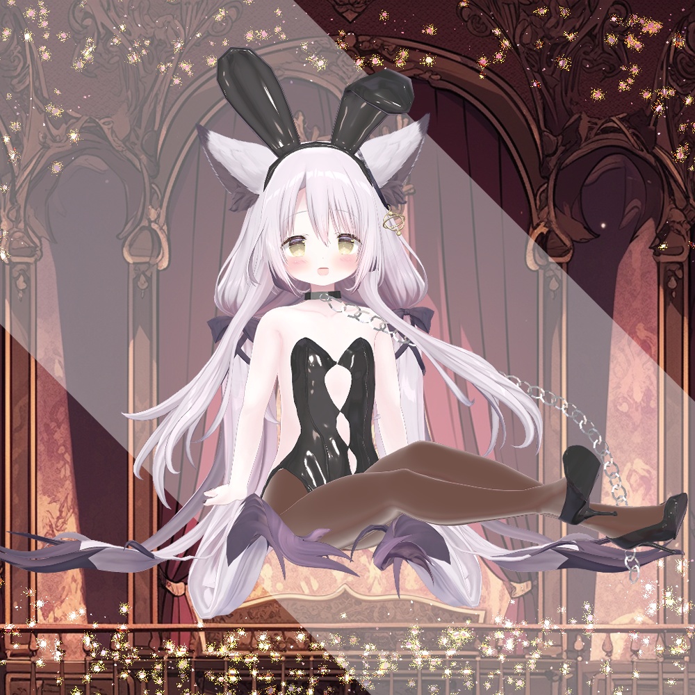 14アバター対応【ギミック付き】義手&鎖バニー