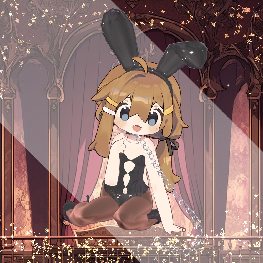 14アバター対応【ギミック付き】義手&鎖バニー