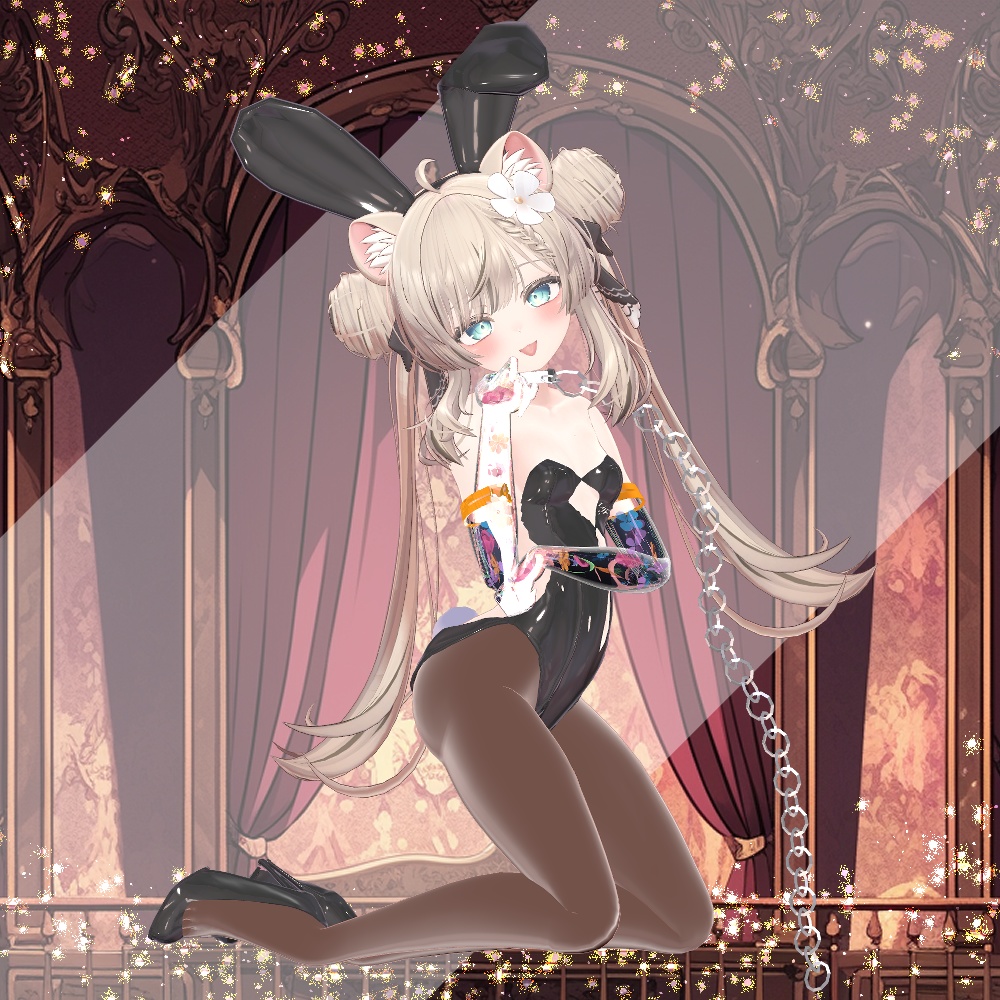 14アバター対応【ギミック付き】義手&鎖バニー