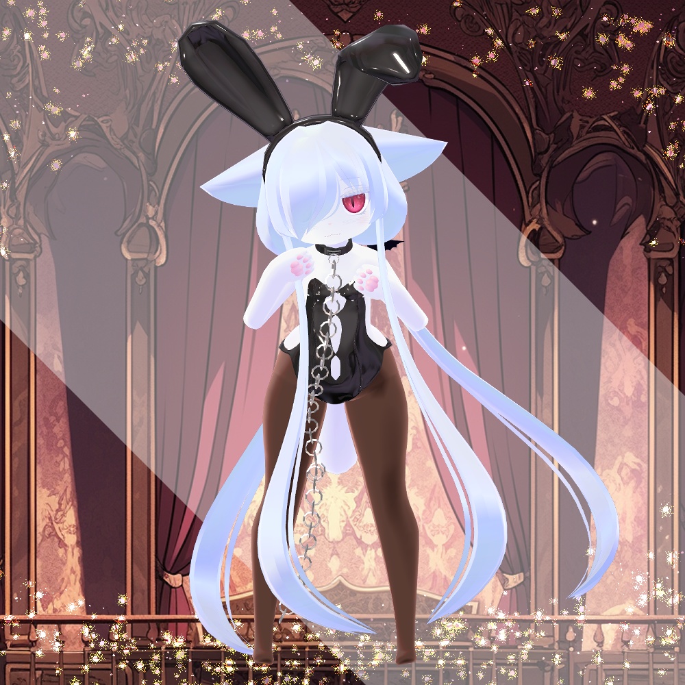 14アバター対応【ギミック付き】義手&鎖バニー