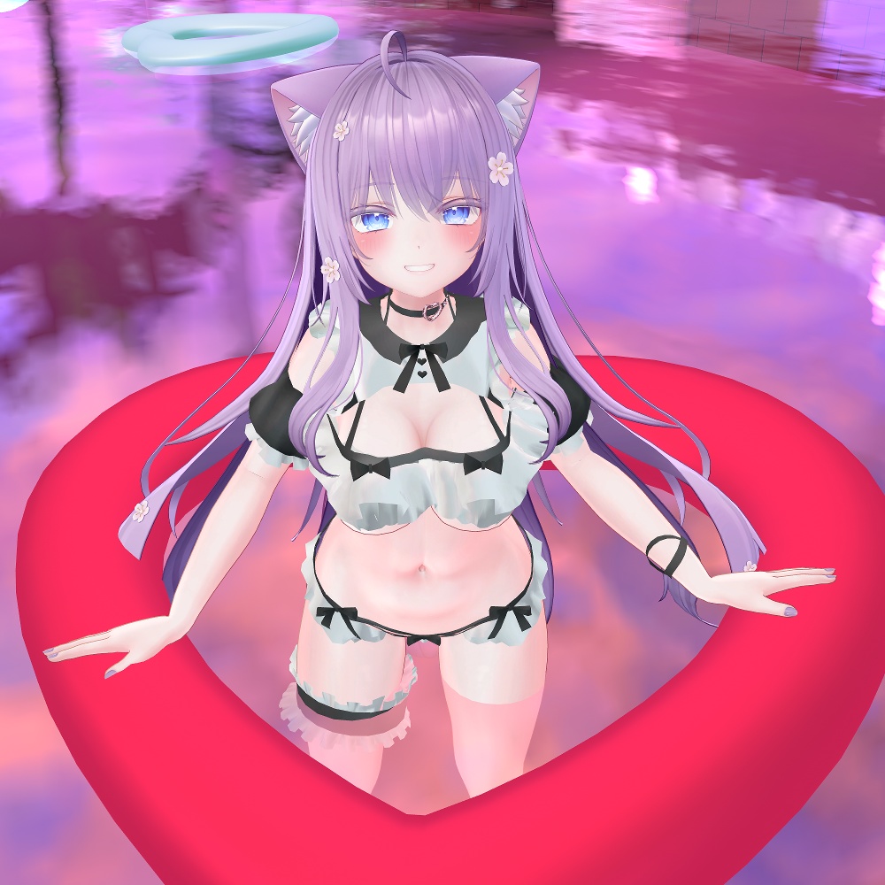 【マヌカ・萌・桔梗・カリン(こまどアバター)対応】ドキドキ♥メイドビキニ