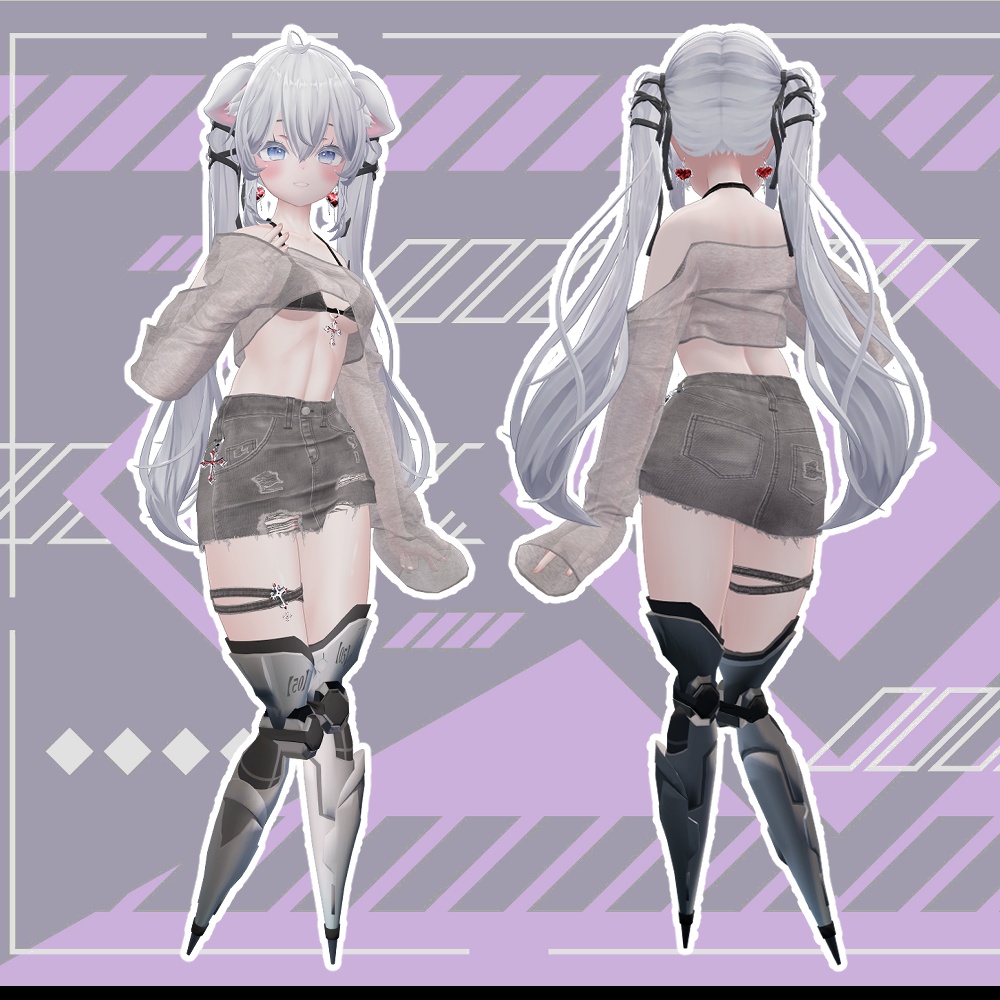 【11アバター対応】 prosthetic leg