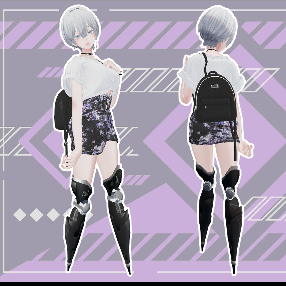 【11アバター対応】 prosthetic leg