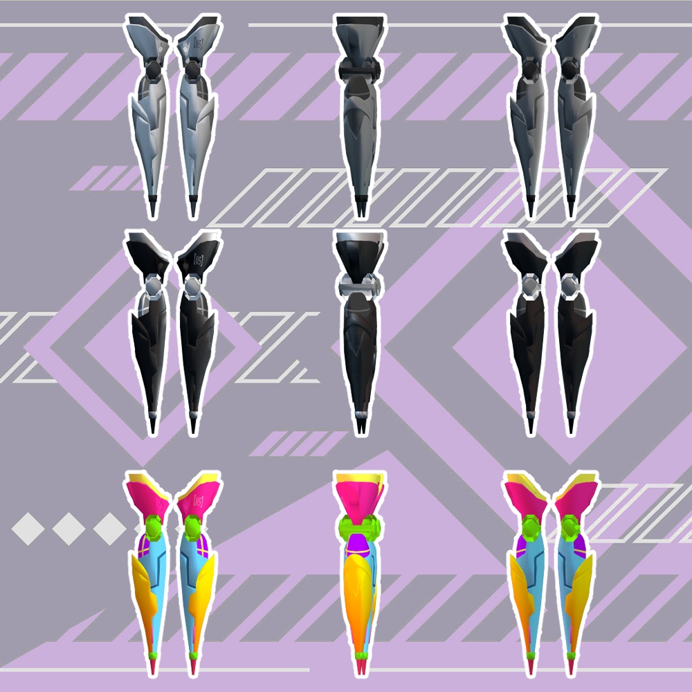 【11アバター対応】 prosthetic leg