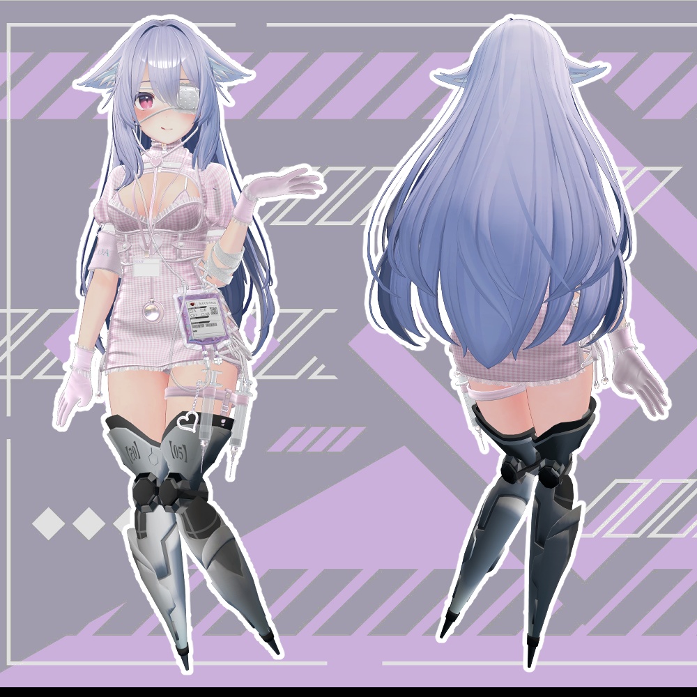 【11アバター対応】 prosthetic leg