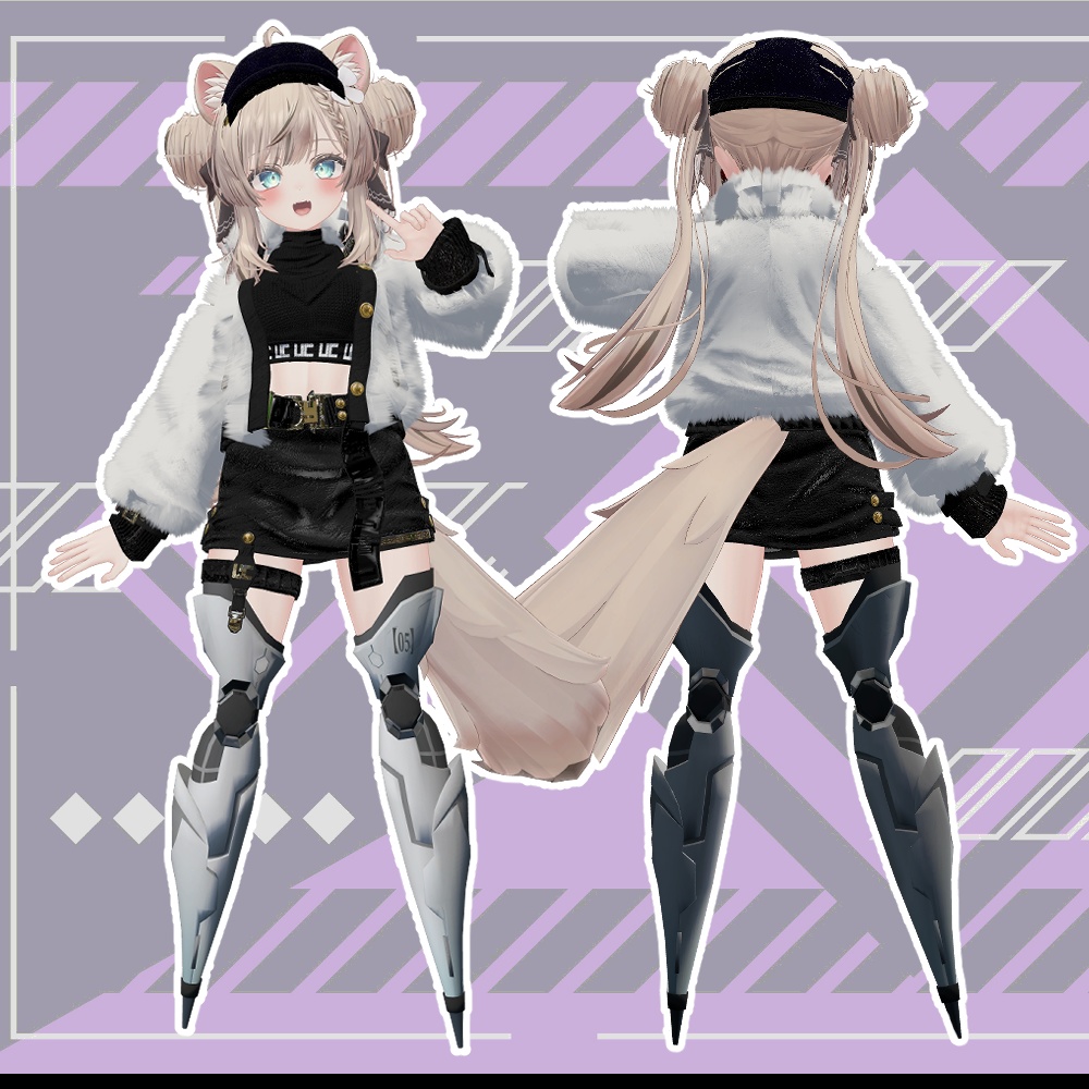 【11アバター対応】 prosthetic leg