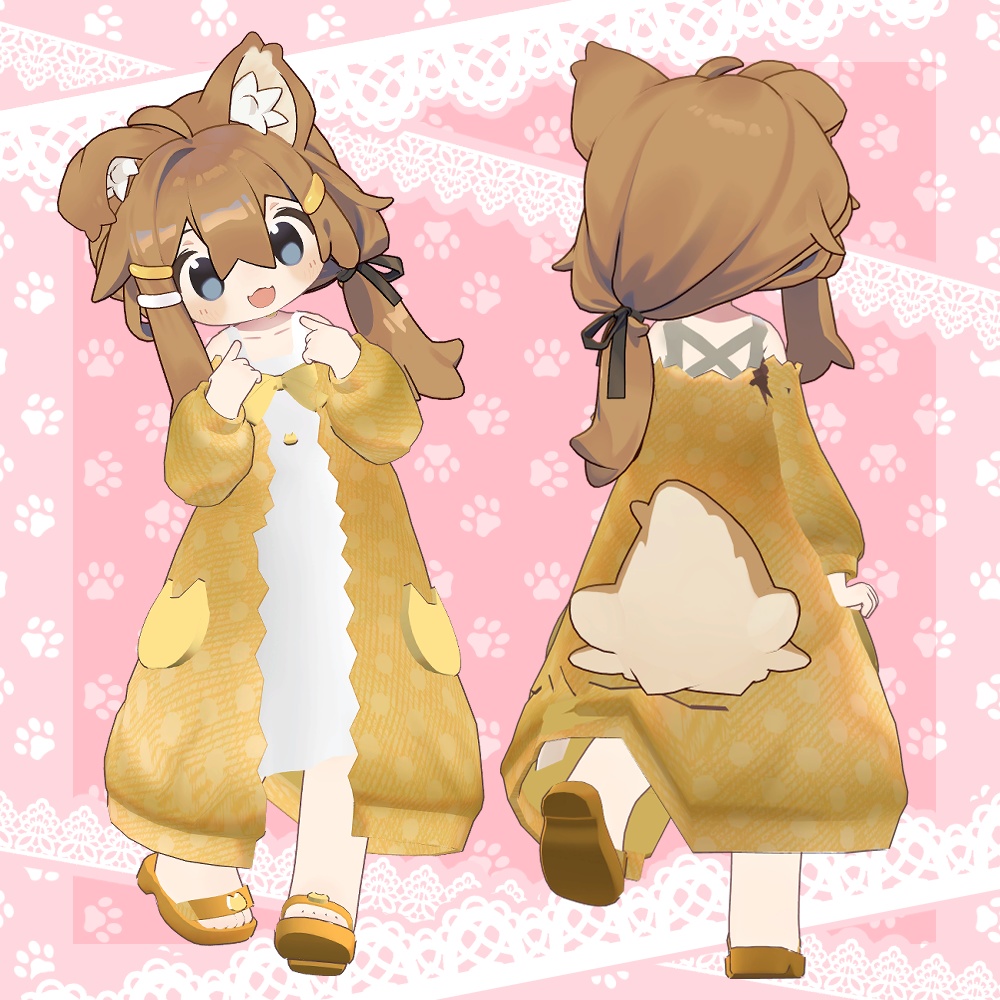 まめふれんず・カルキア対応「ゆるにゃんうぇあ」