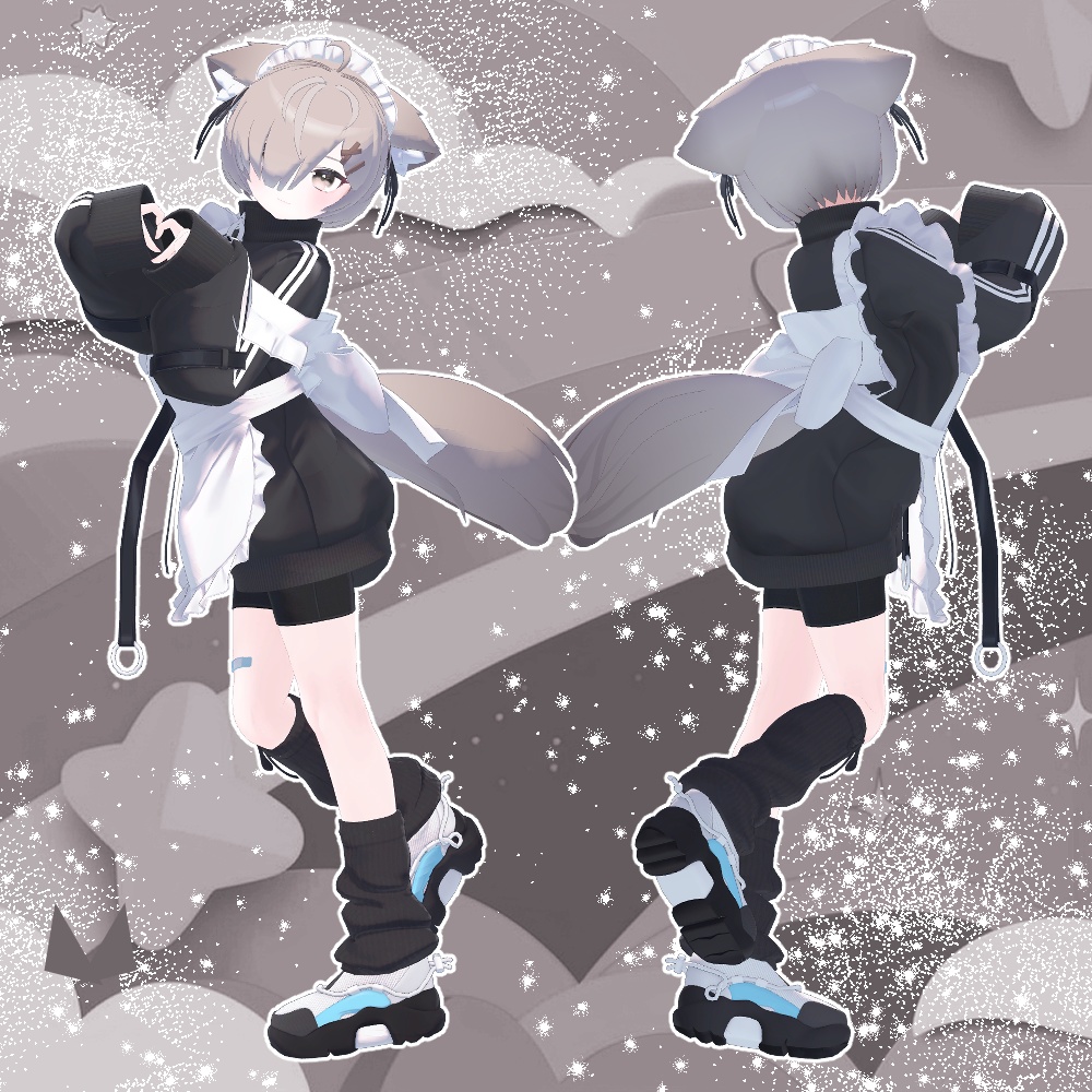 真冬対応「ウルフヘアー&目隠れヘアー」