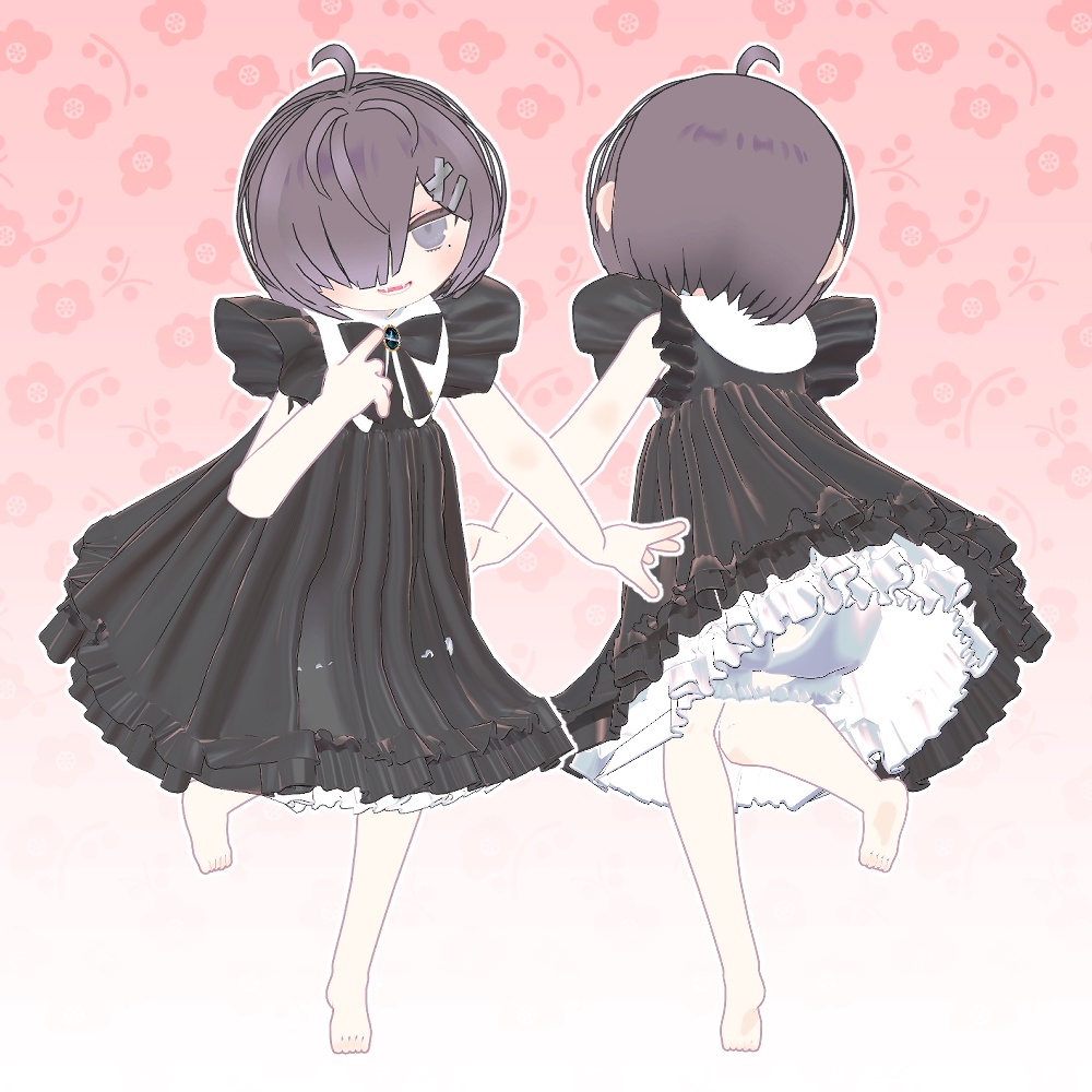 LeotaRiota レオタリオタ髪型3種