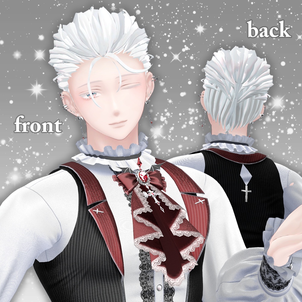 水瀬対応「オールバック」