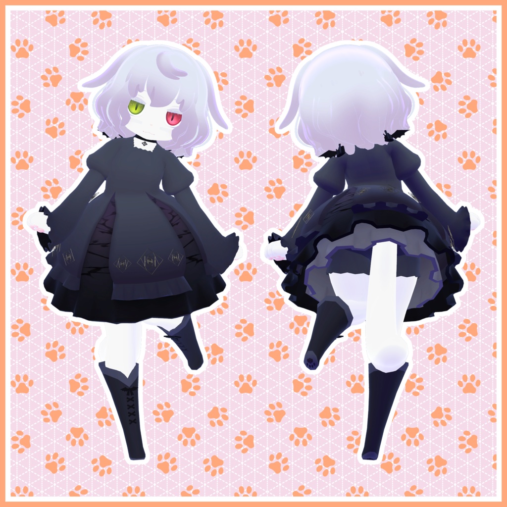 まめひなた・キプフェル・コロネ・カルキア・アズキ・みみのこ対応「もふもふボブヘアー」