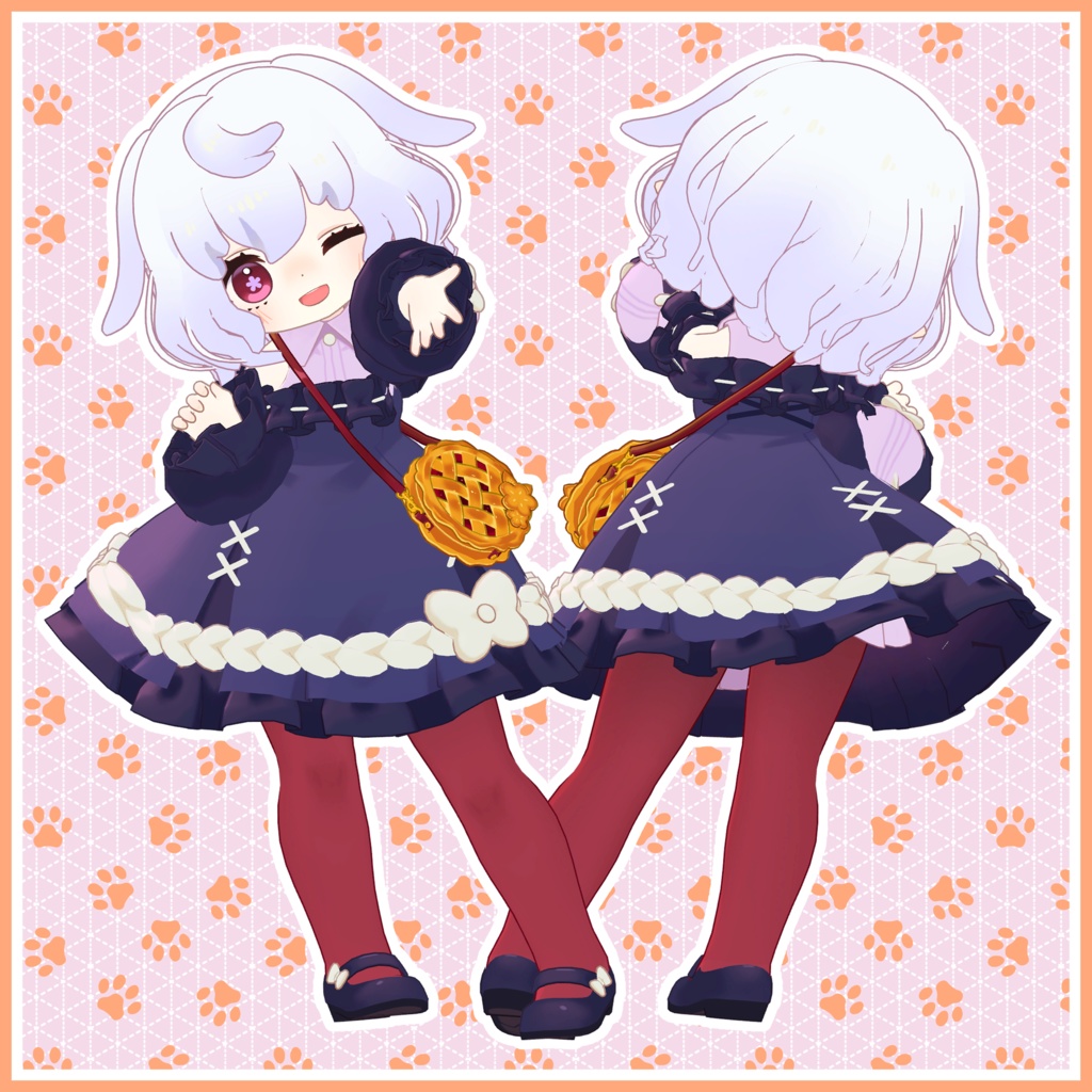 まめひなた・キプフェル・コロネ・カルキア・アズキ・みみのこ対応「もふもふボブヘアー」