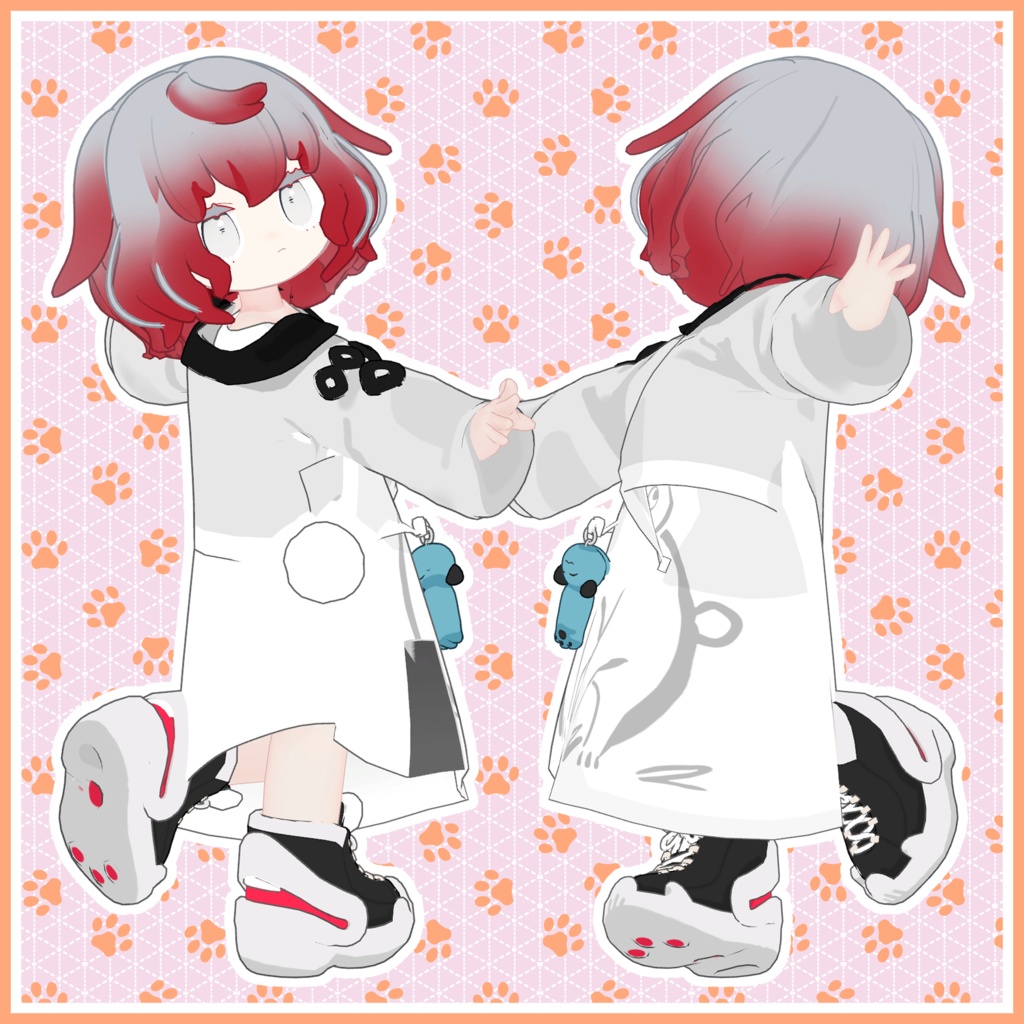 まめひなた・キプフェル・コロネ・カルキア・アズキ・みみのこ対応「もふもふボブヘアー」