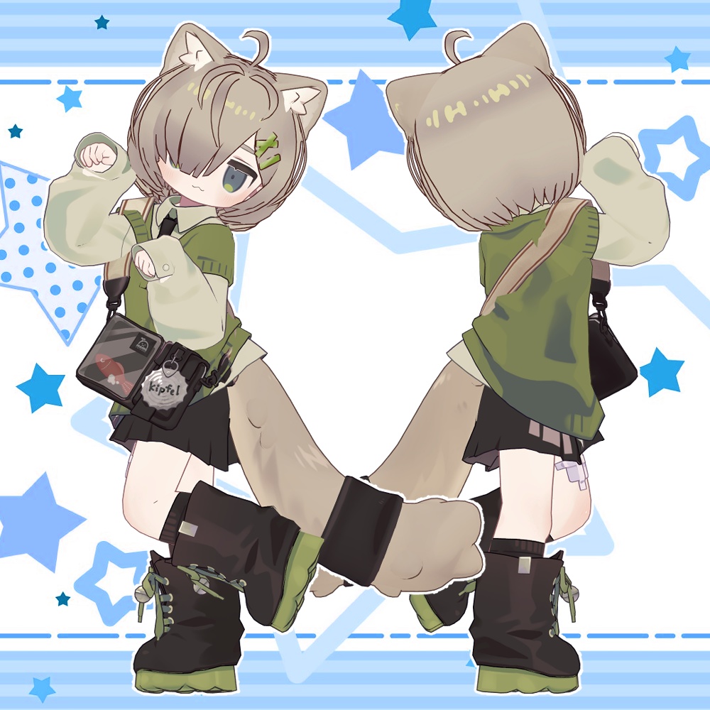 キプフェル対応髪型5種