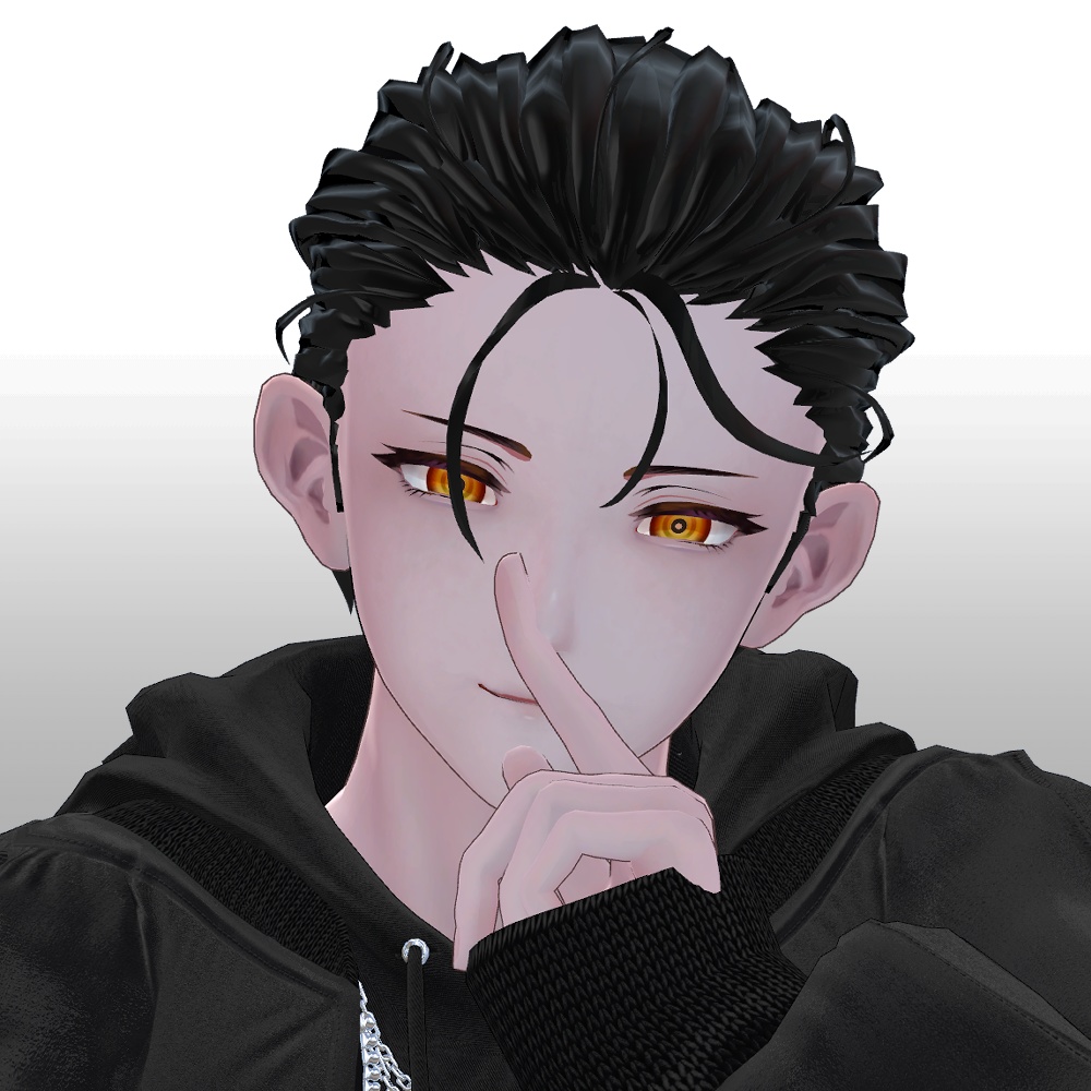 凛仁(りひと)対応「オールバック」