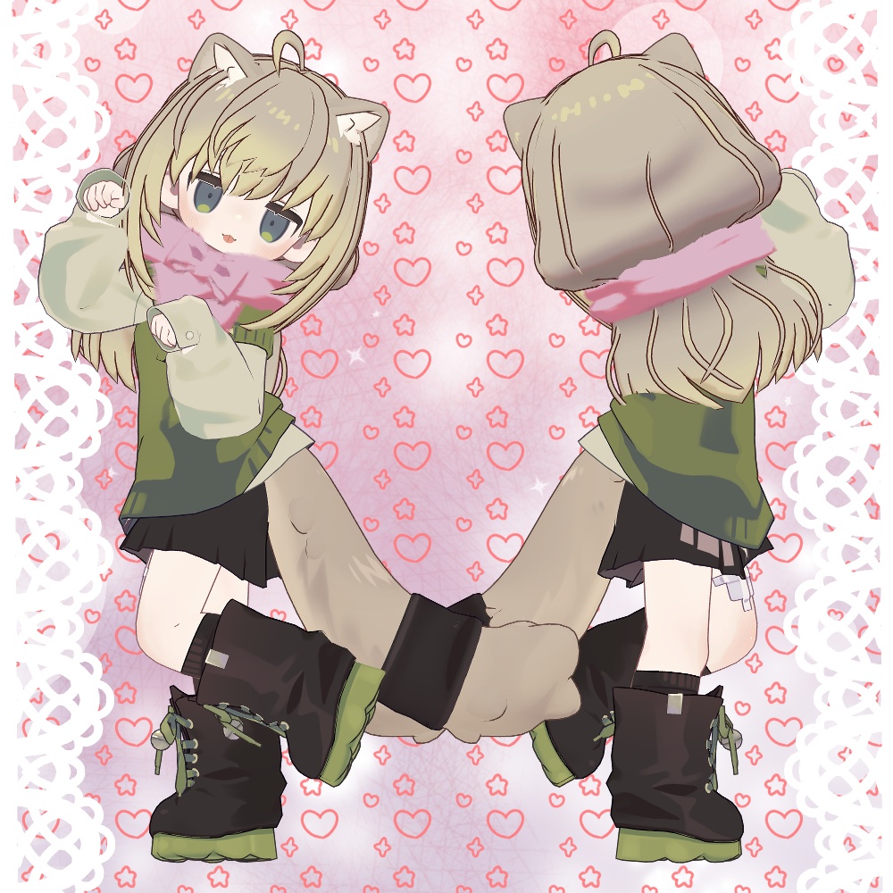 キプフェル髪型5種セット2