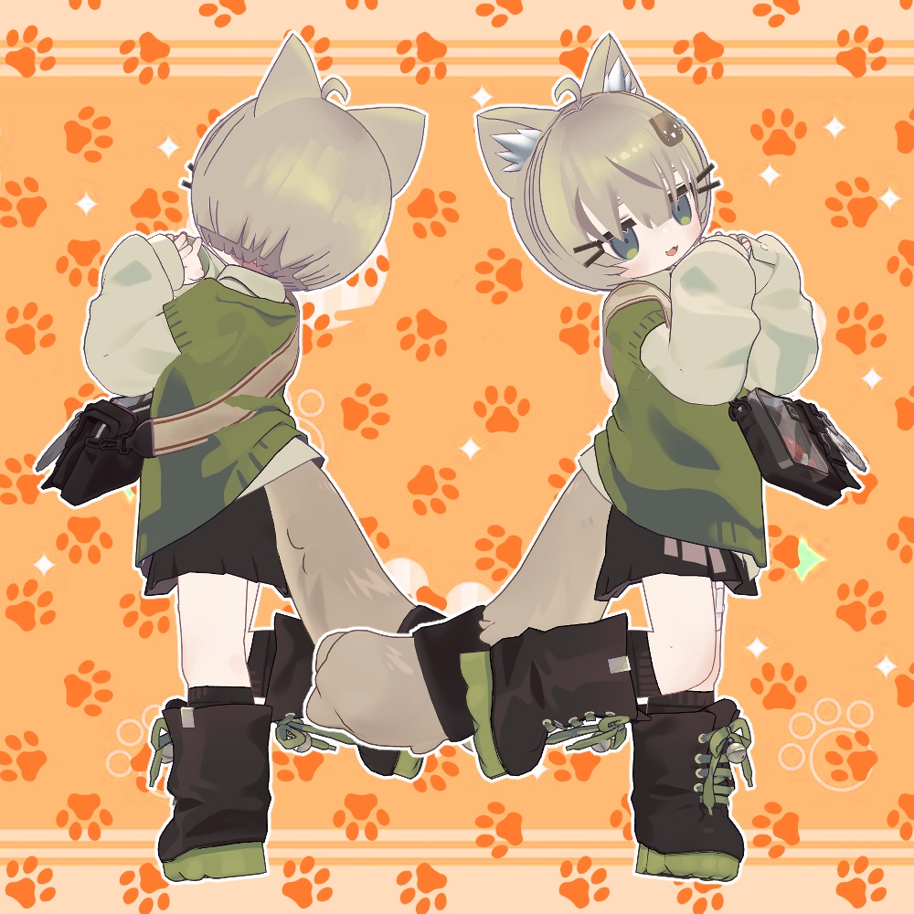 キプフェル髪型5種セット2