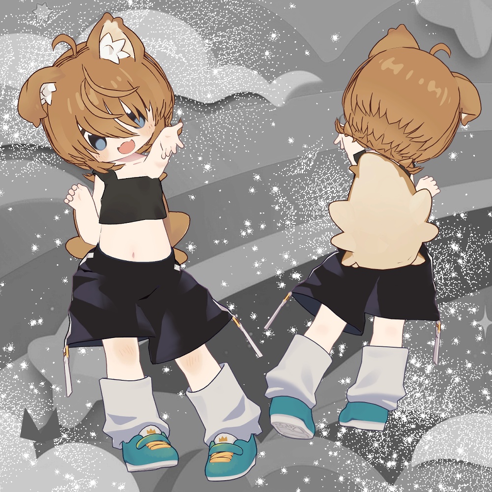 まめひなた髪型5種