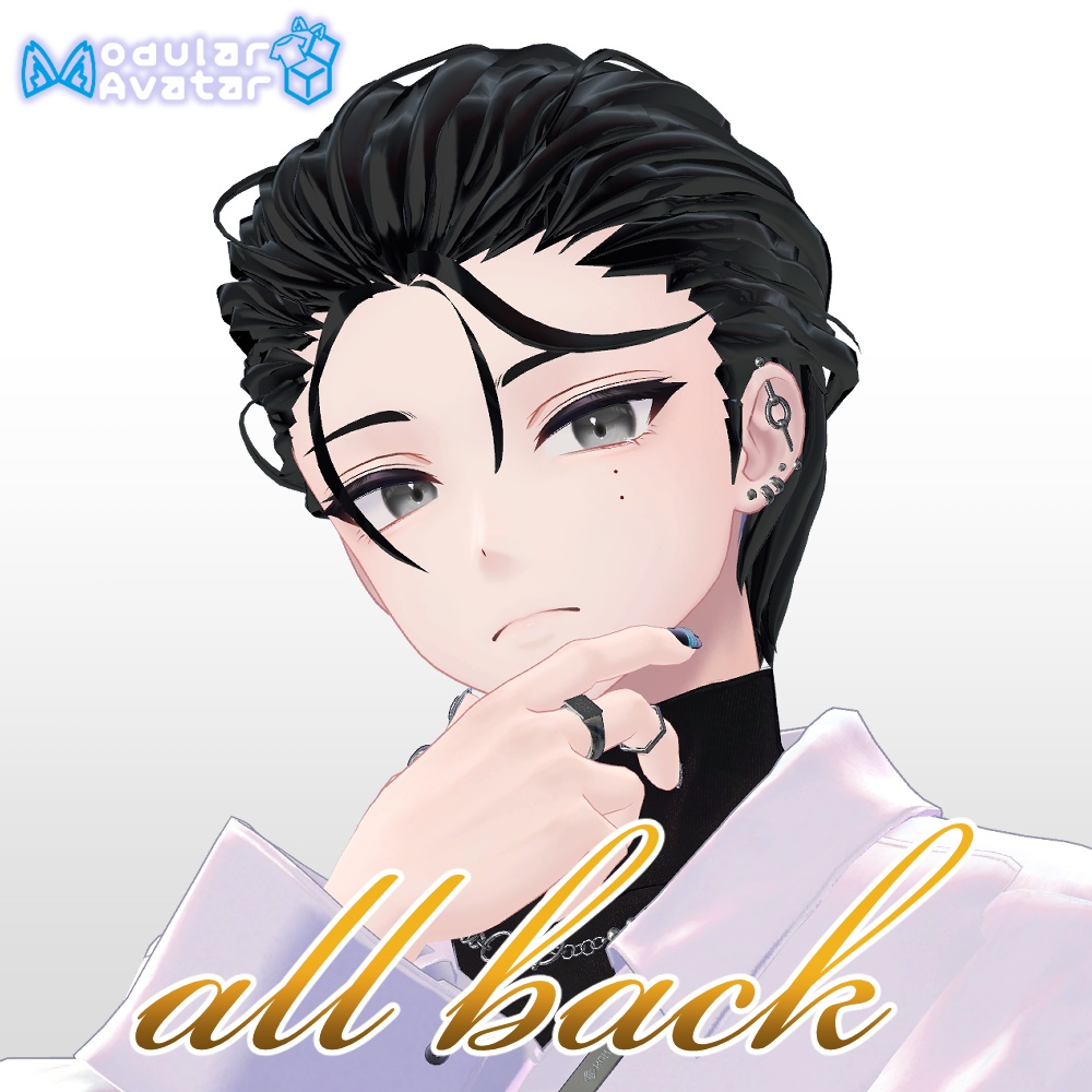 【!!!セール中!!】狛乃対応「オールバック」