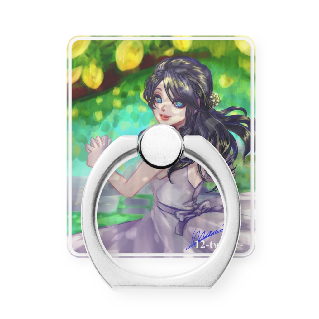 レモンの木の下でスマホリング