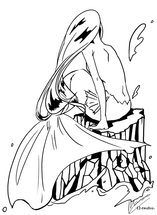 マーメイドTシャツ