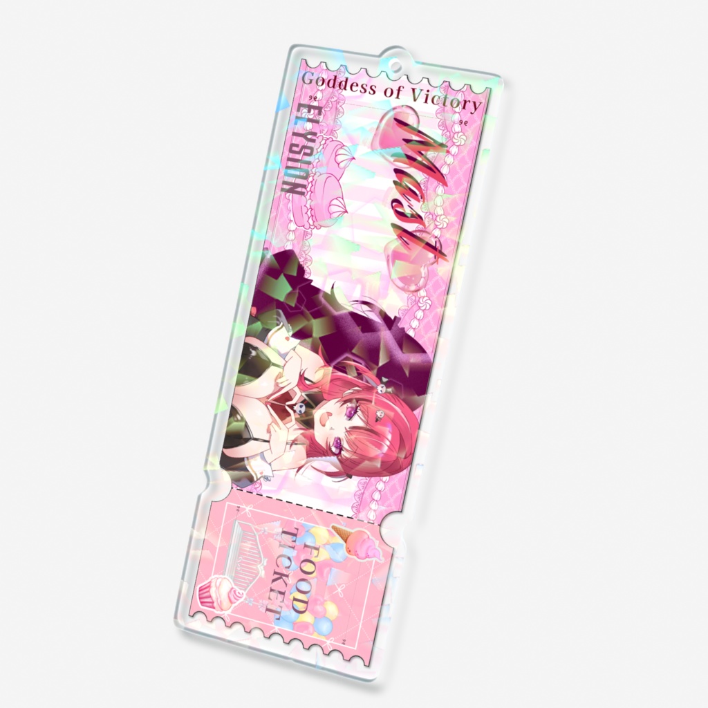 勝利の女神NIKKE マスト ホログラムアクリルキーホルダー