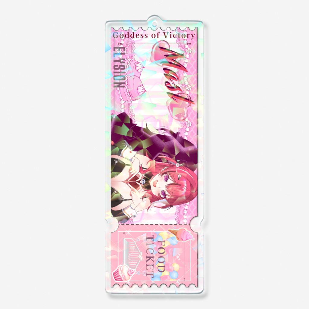 勝利の女神NIKKE マスト ホログラムアクリルキーホルダー