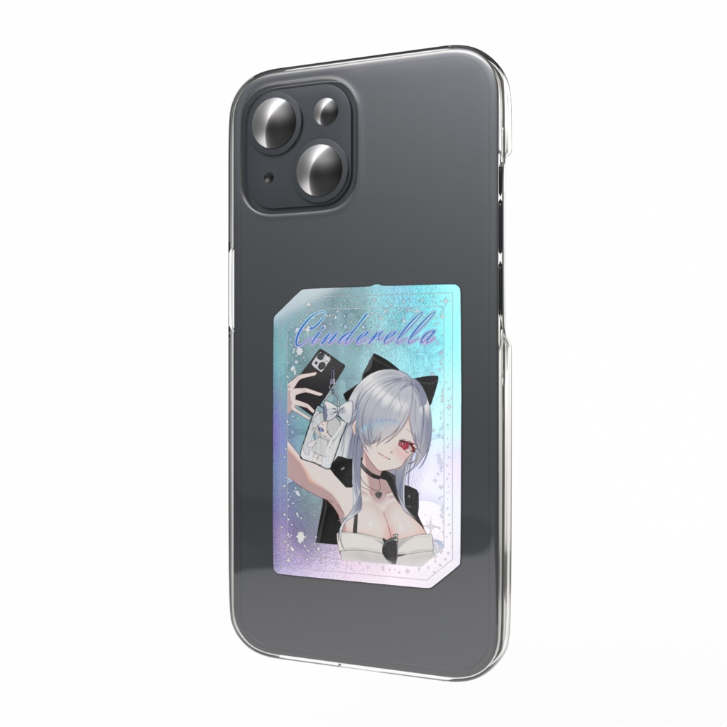 勝利の女神NIKKE シンデレラ オーロラスマホステッカー