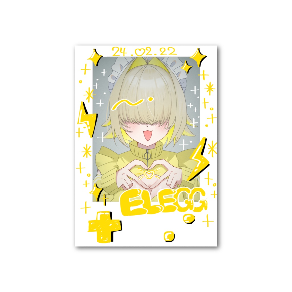 勝利の女神:NIKKE エレグ チェキ風カード