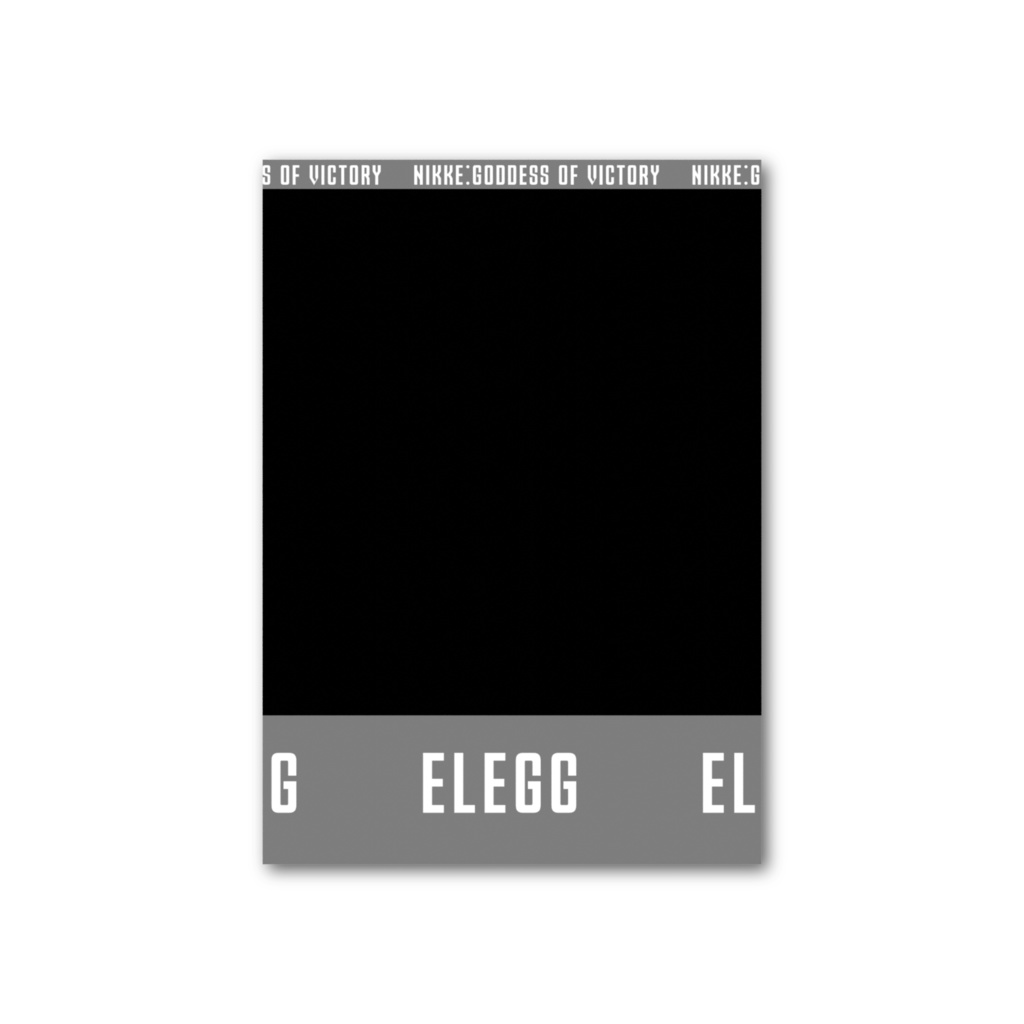 勝利の女神:NIKKE エレグ チェキ風カード