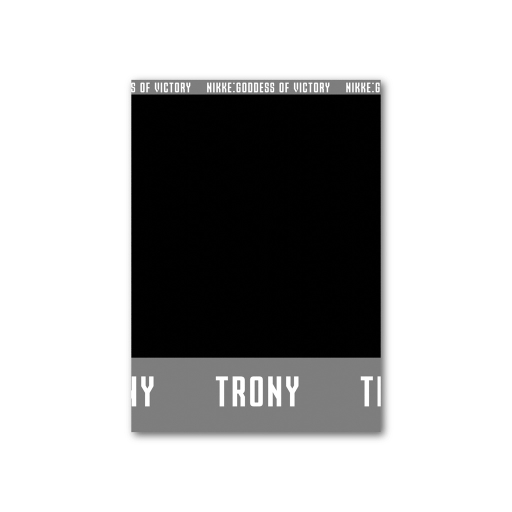 勝利の女神:NIKKE トロニー チェキ風カード