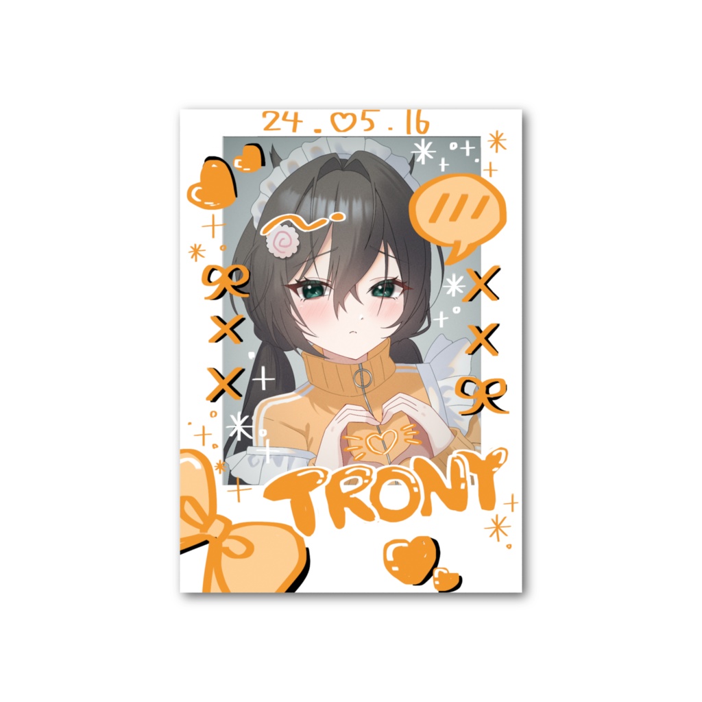 勝利の女神:NIKKE トロニー チェキ風カード