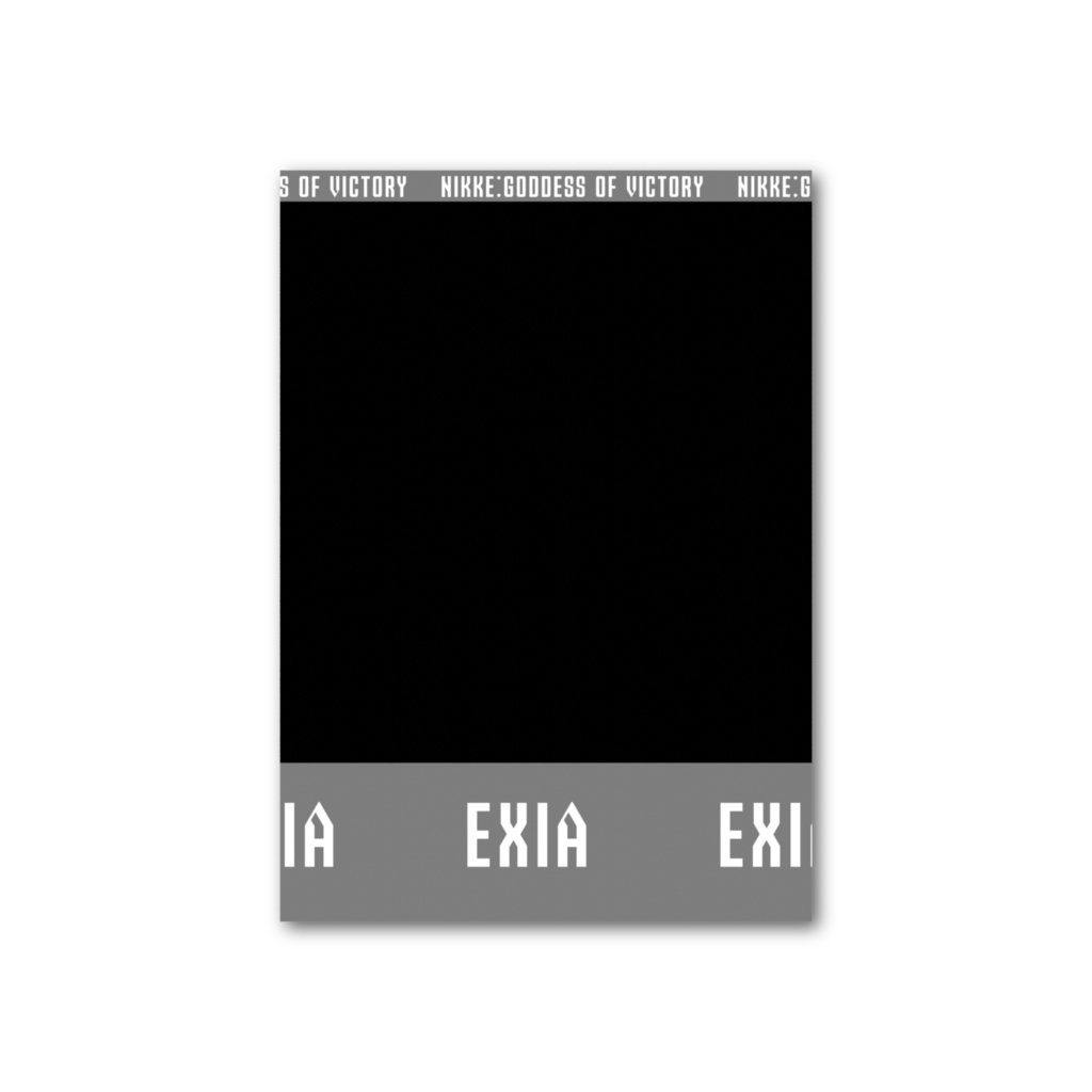 勝利の女神:NIKKE エクシア チェキ風カード