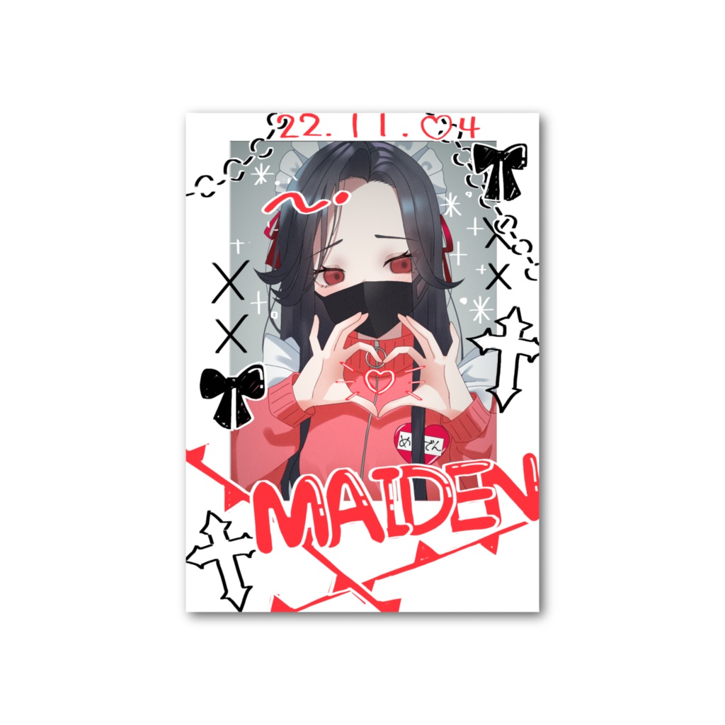 勝利の女神:NIKKE メイデン チェキ風カード