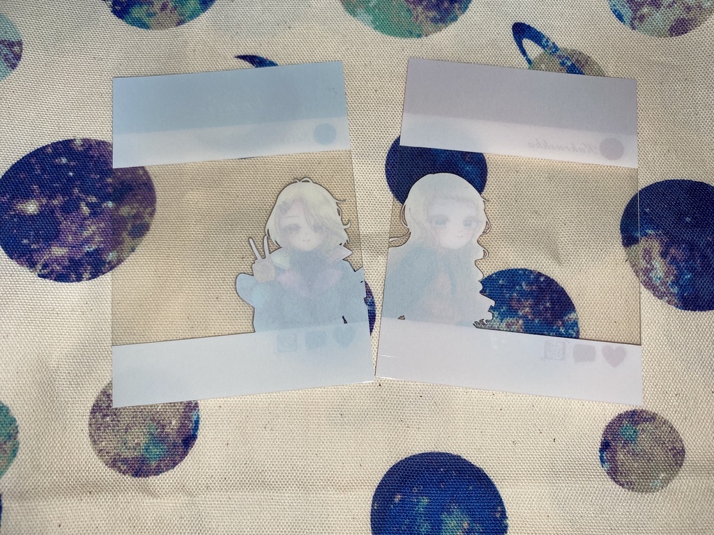 SNS風クリアカード