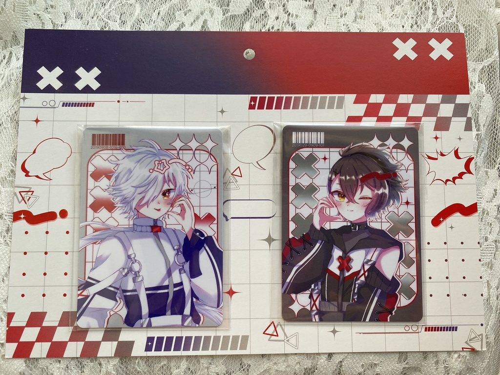 【非公式】白宮、レイヴン&No.2 ジャージエプロン(メイド)トレカセット