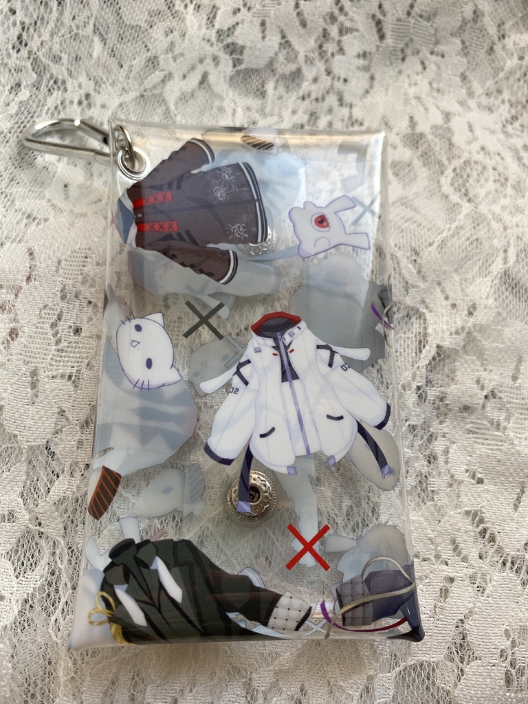 ※受注版 【非公式】白宮、レイヴン&No.2PVCポーチ