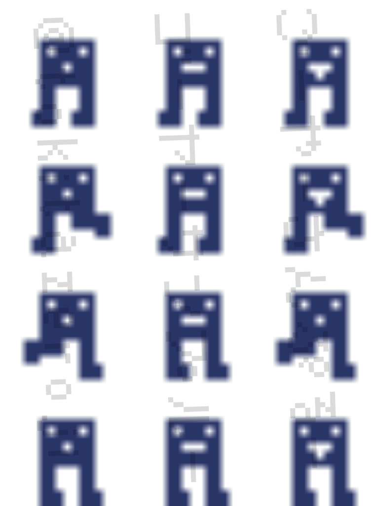 モブタイツ・青