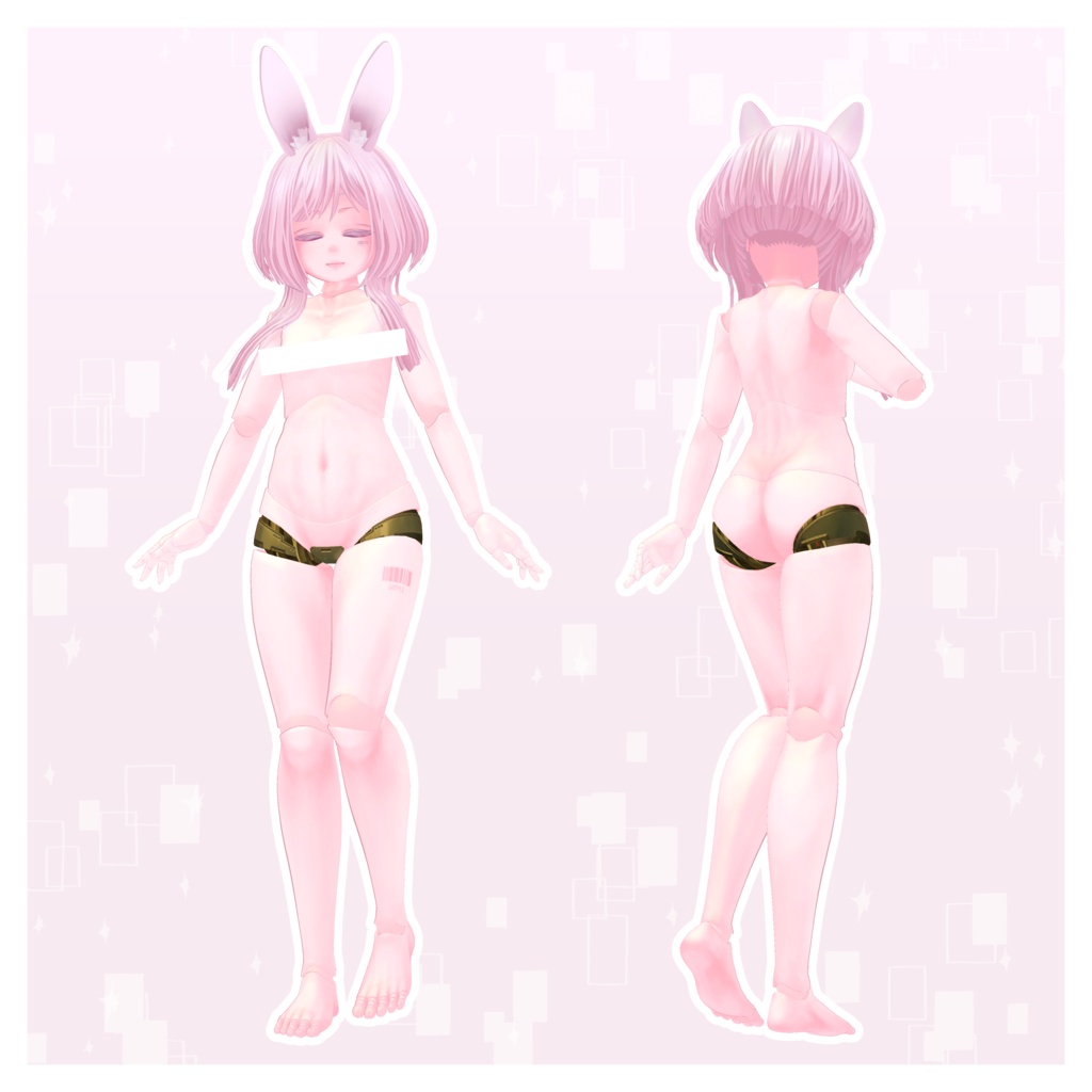 T10(ティト) - オリジナル3Dモデル