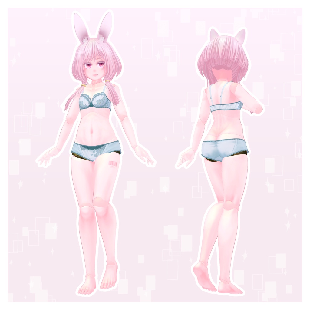 T10(ティト) - オリジナル3Dモデル
