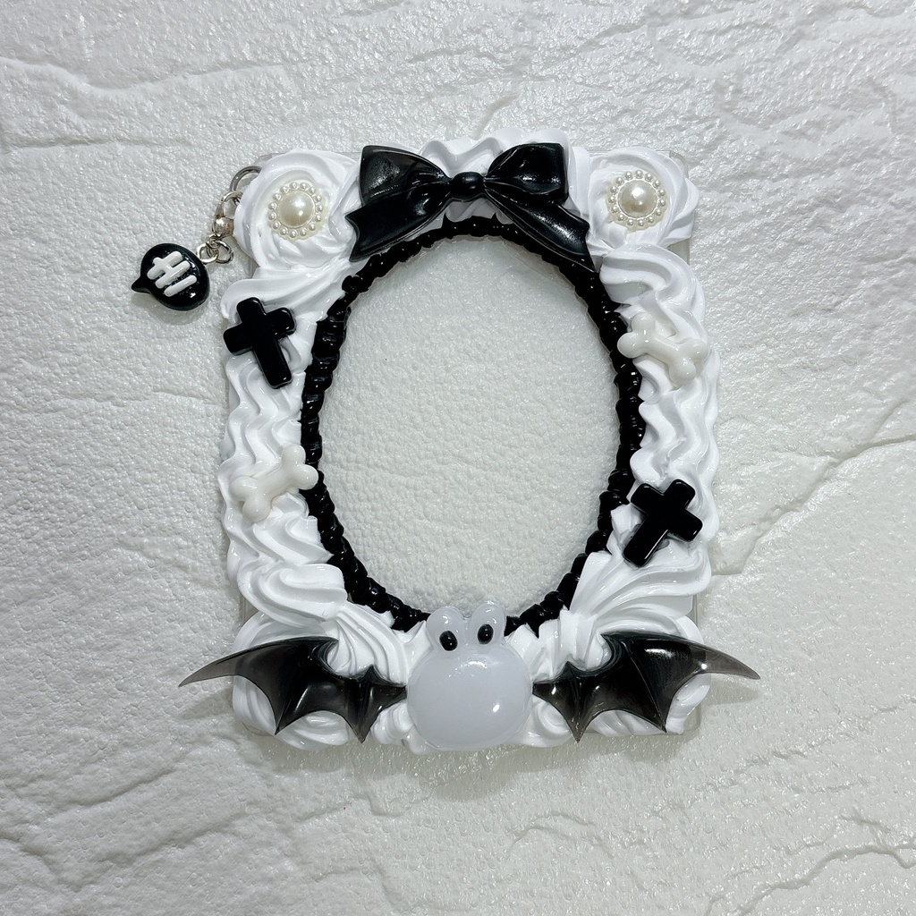 ☾ ににうさデビル☽(欲望ホワイト・サークルタイプ) ホイップデコトレカケース