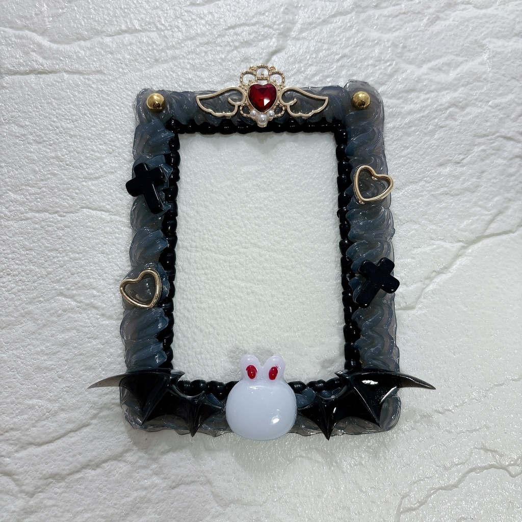 ☾ ににうさデビル☽ (秘密の練り物) ホイップデコトレカケース