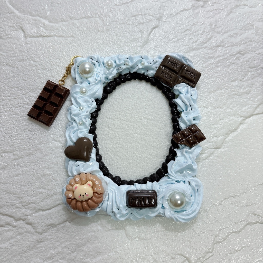 チョコミントレカ (チョコブルー・サークル) ホイップデコトレカケース