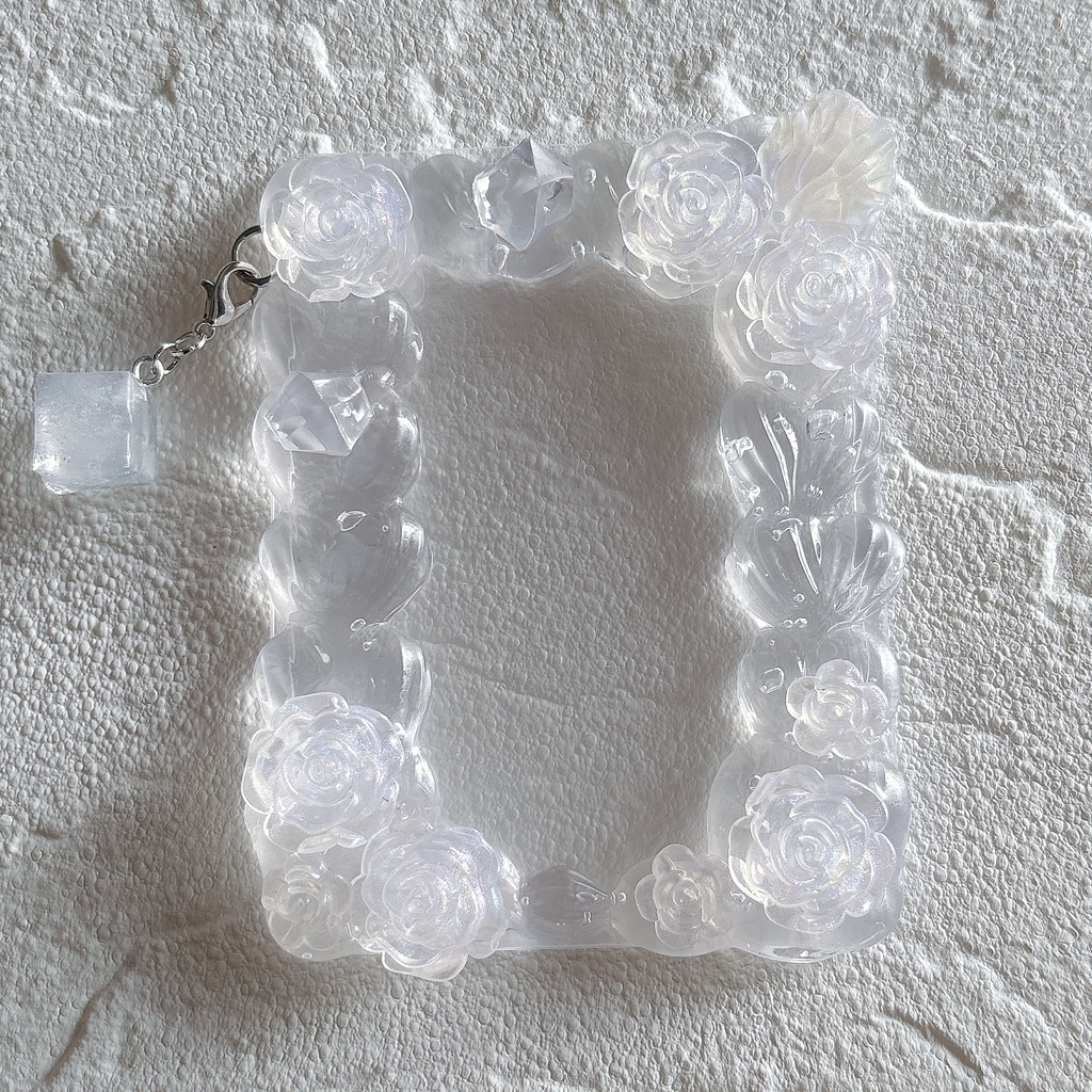 氷の薔薇 ホイップデコトレカケース